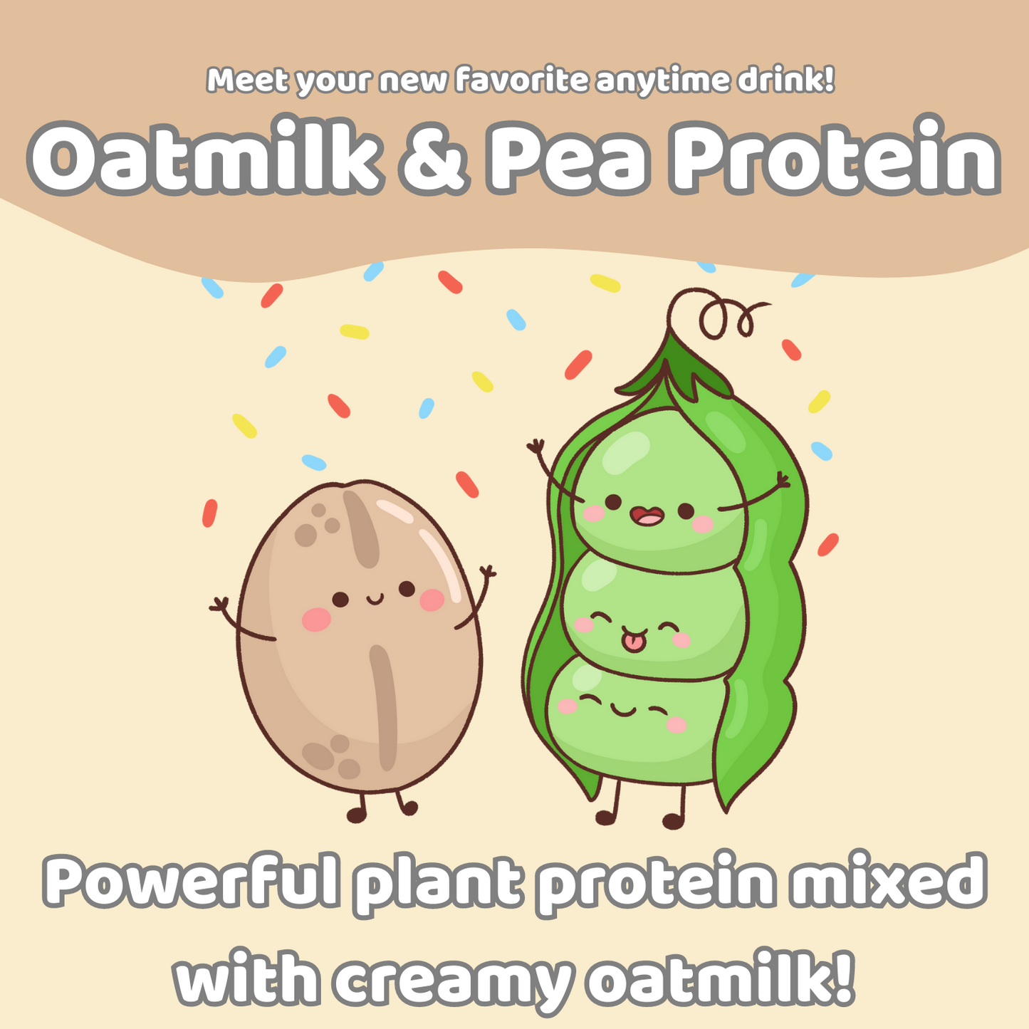 Organic Plant Protein Oatmilk Blend - Vanilla Caramel