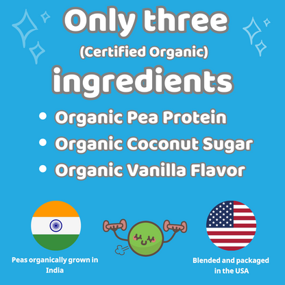 Organic Pea Protein - Vanilla 2 lbs