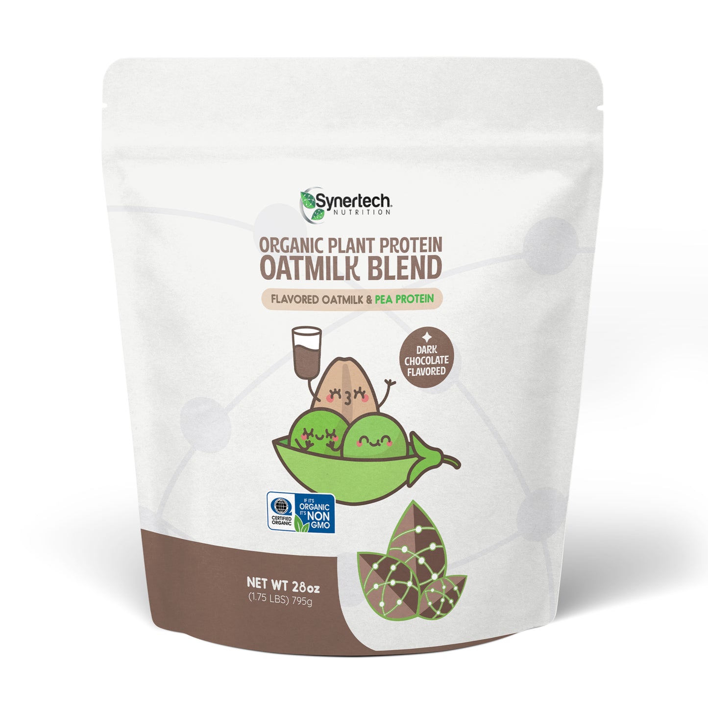 Organic Plant Protein Oatmilk Blend - Dark Chocolate